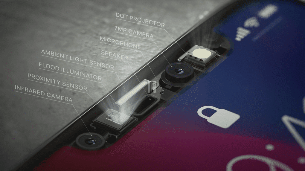 Le Face ID de l'iPhone 8 s'appuie sur des technologies de pointe.