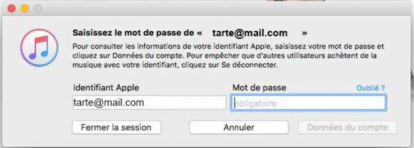 Les informations réclamées par les gouvernements sont liées aux comptes des utilisateurs