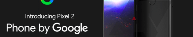 Google officialise les Pixel 2 et 2 XL