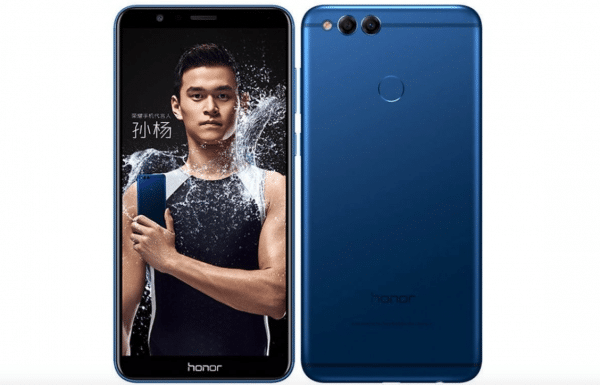 Un autre portable de Huawei, le Honor 7X.