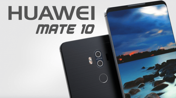 Le Mate 10 Pro est le smartphone haut de gamme.