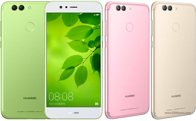 Le Huawei Nova 2 Plus, ancien téléphone moyenne gamme chez Huawei.