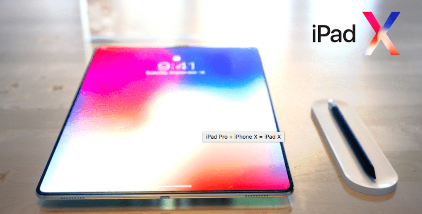 Finesse et design pour l'iPad X