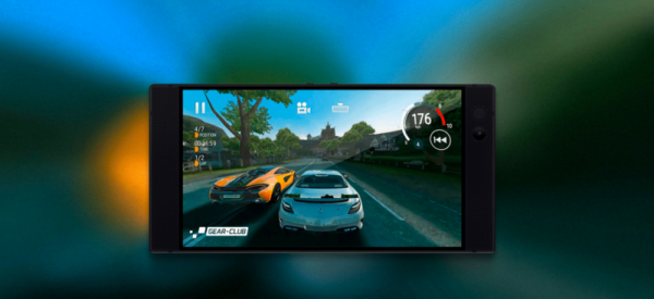 Un exemple de jeu sur Razer Phone.