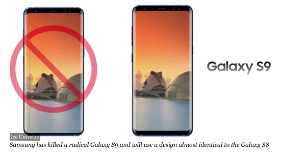 Le Samsung Galaxy S9 ne surprend pas les aficionados.