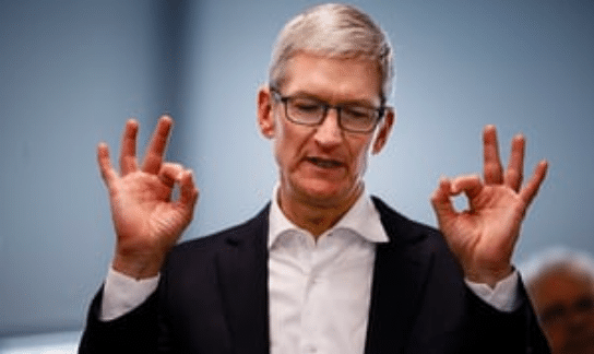 Tim Cook, président d'Apple.