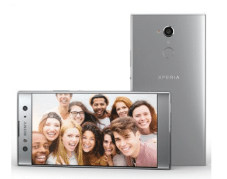 Les Sony Xperia XA2 et XA2 Ultra sont dotés d'un dos bombé