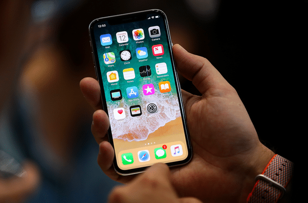 L'iPhone X de Apple.