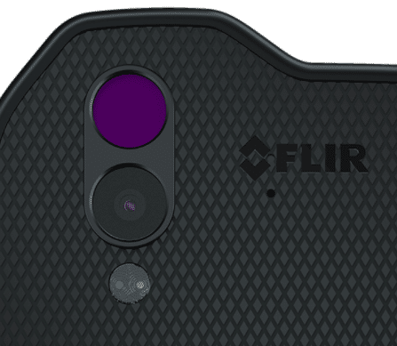 La caméra thermique FLIR du Caterpillar CAT S61.