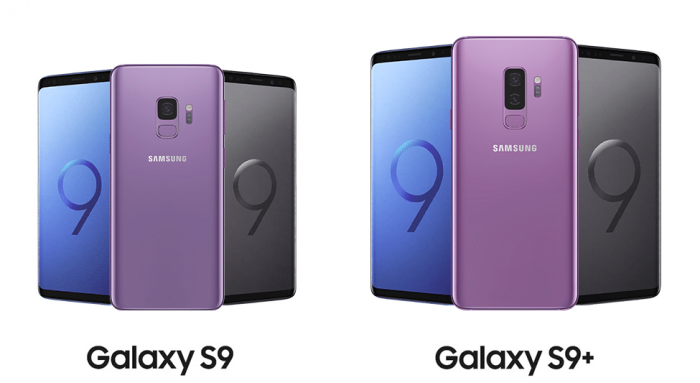 Samsung présente les Galaxy S9 et S9+.