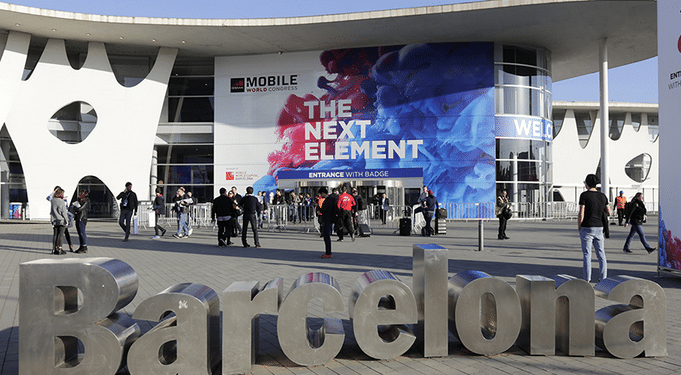 Le Mobile World Congress 2018 de Barcelone, ou MWC.