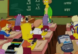 Utiliser son smartphone à l'école.
