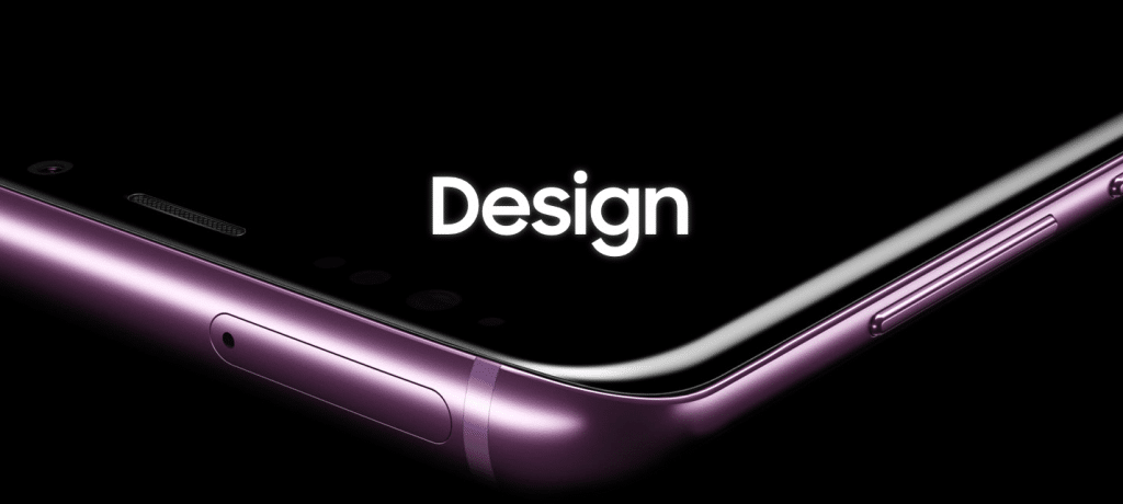 Design du Galaxy S9 de Samsung