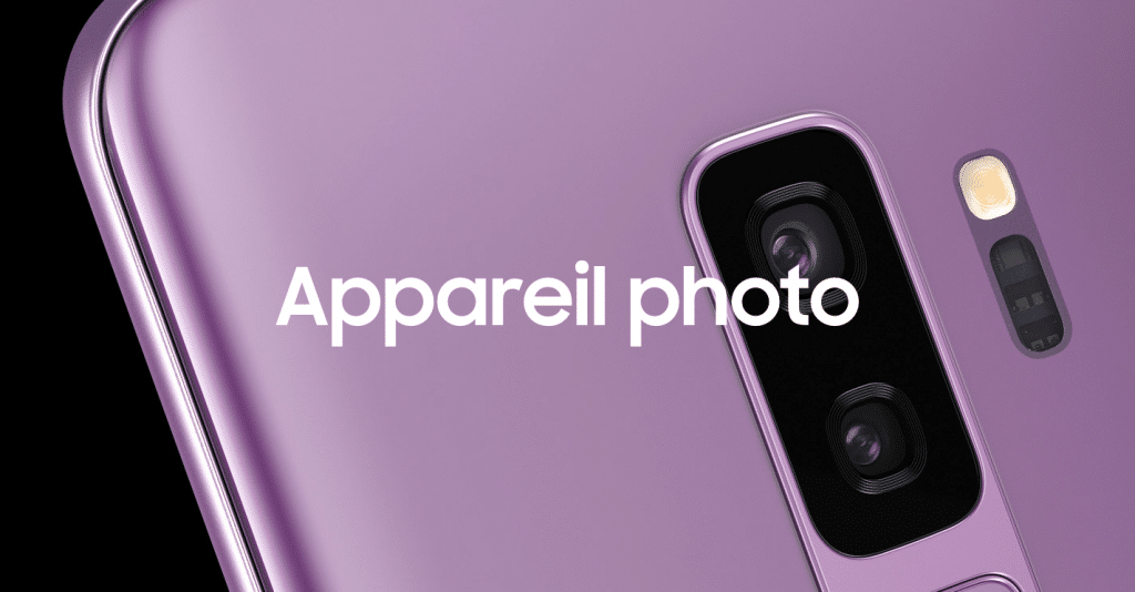 Appareil photo du Galaxy S9