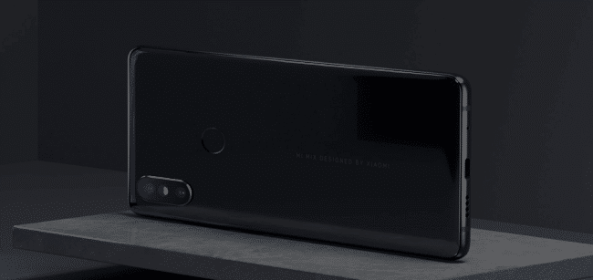 La face arrière du Xiaomi Mi Mix 2S.