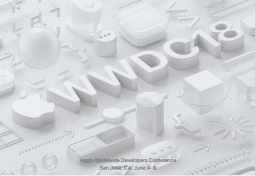 La keynote 2018 se tiendra durant la WWDC
