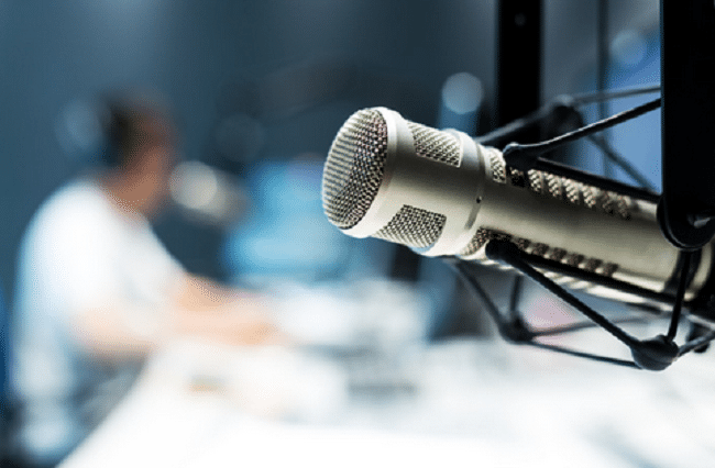 micro de radio pour Google Podcast