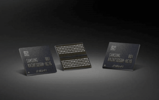 Puces électroniques Samsung