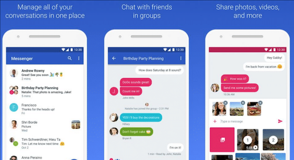 Le congrès américain vise Googe à cause de l'application Android Messages.