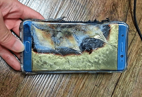 Galaxy Note 7 de Samsung.