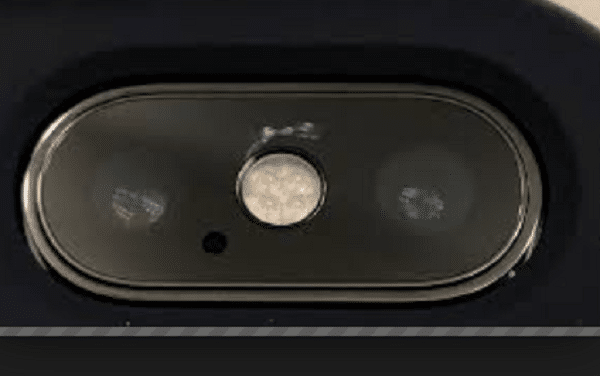 iPhone X capteurs flash