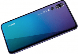 Huawei P20 face arrère.