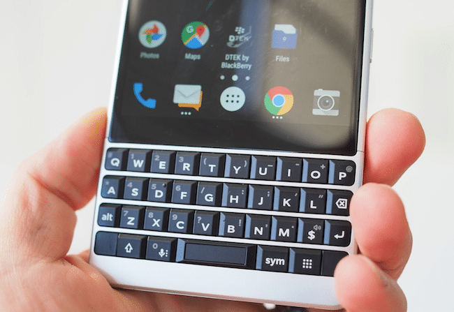 Bouton Speed Key nouveauté Blackberry KEY2
