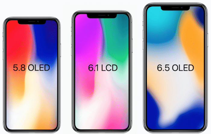 Apple Iphone X 3 modèles moins chers pour 2018.