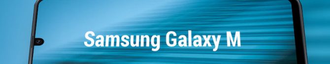 Le Samsung Galaxy M20.