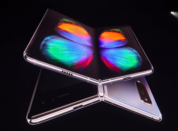 le nouveau Galaxy Fold présenté par Samsung lors de l'évènement Galaxy Unpacked 2019