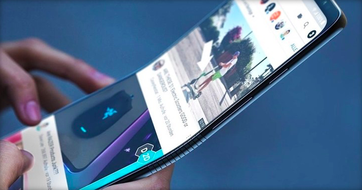 Téléphone pliable LG