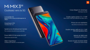 "Coulissez vers la 5G" raconte Xiaomi en nous présentant le nouveau Xiaomi Mi Mix 3 compatible 5G à l'occasion du MWC 2019