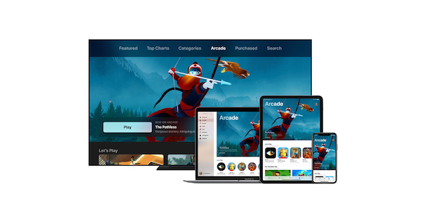 Apple Arcade service streaming jeux vidéo