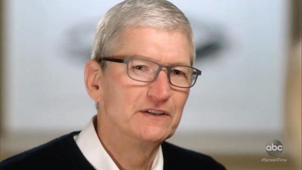 Tim Cook, CEO d'Apple, veut que le temps passé sur ses iPhone diminue