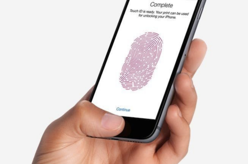 La fonction Touch ID initiale des iPhone Apple