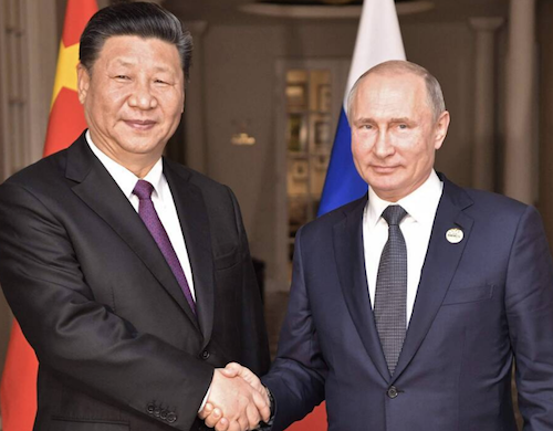 Accords entre la Chine et la Russie pour Huawei et MTS