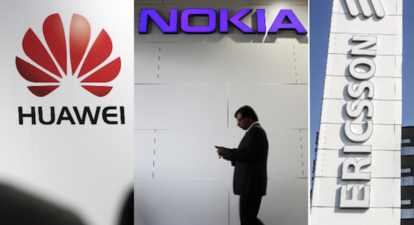 Huawei en tête des équipementiers 5G