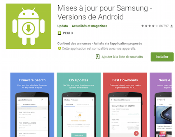 Une fausse application arnaque les utilisateurs de Samsung