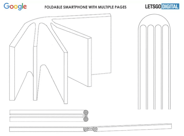 Le smartphone pliable de Google pourrait avoir quatre écrans