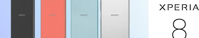 Le smartphone Xperia 8 étonne par son design à contre-courant des tendances