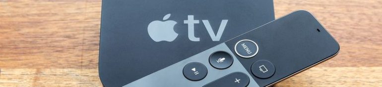 La box d'AppleTV sortie en 2017 proposer AppleTV+