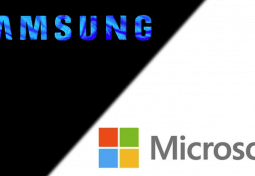 Microsoft et Samsung s'opposent sur le marché des téléphones pliables.
