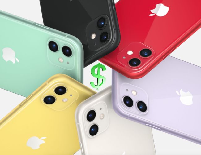 Les iPhone d'Apple en tête des ventes côté chiffre d'affaire.