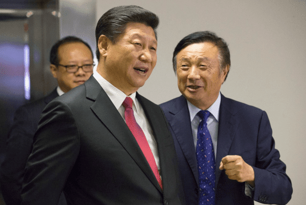Ren Zhengfei et Xi Jinping sont étroitement liés.