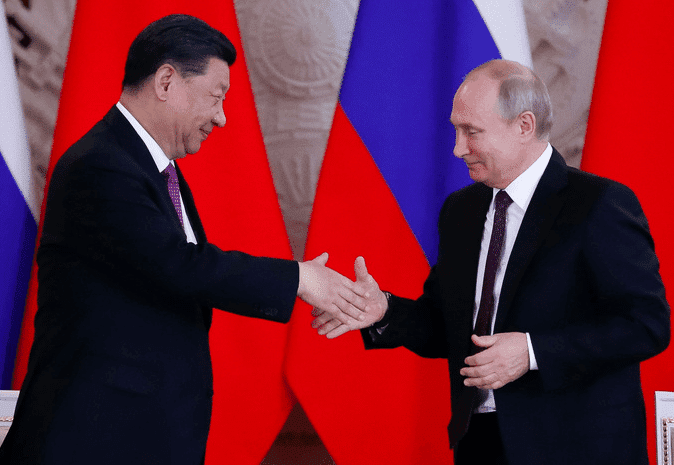 Xi Jinping rencontre Vladimir Poutine
