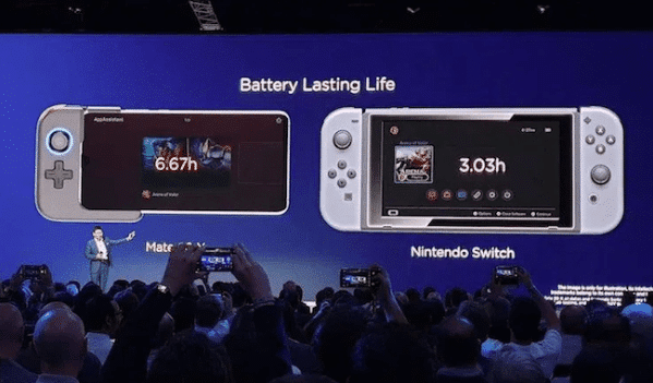 Le Huawei mate X 20 se veut un portable axé gaming d'où la nécessité d'un gros débit de connexion.