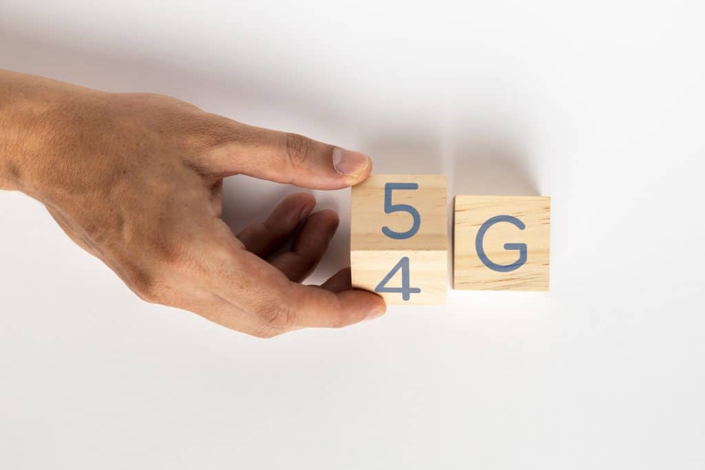 Passer de 4G à 5G.