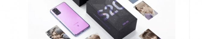 Collaboration Samsung et BTS