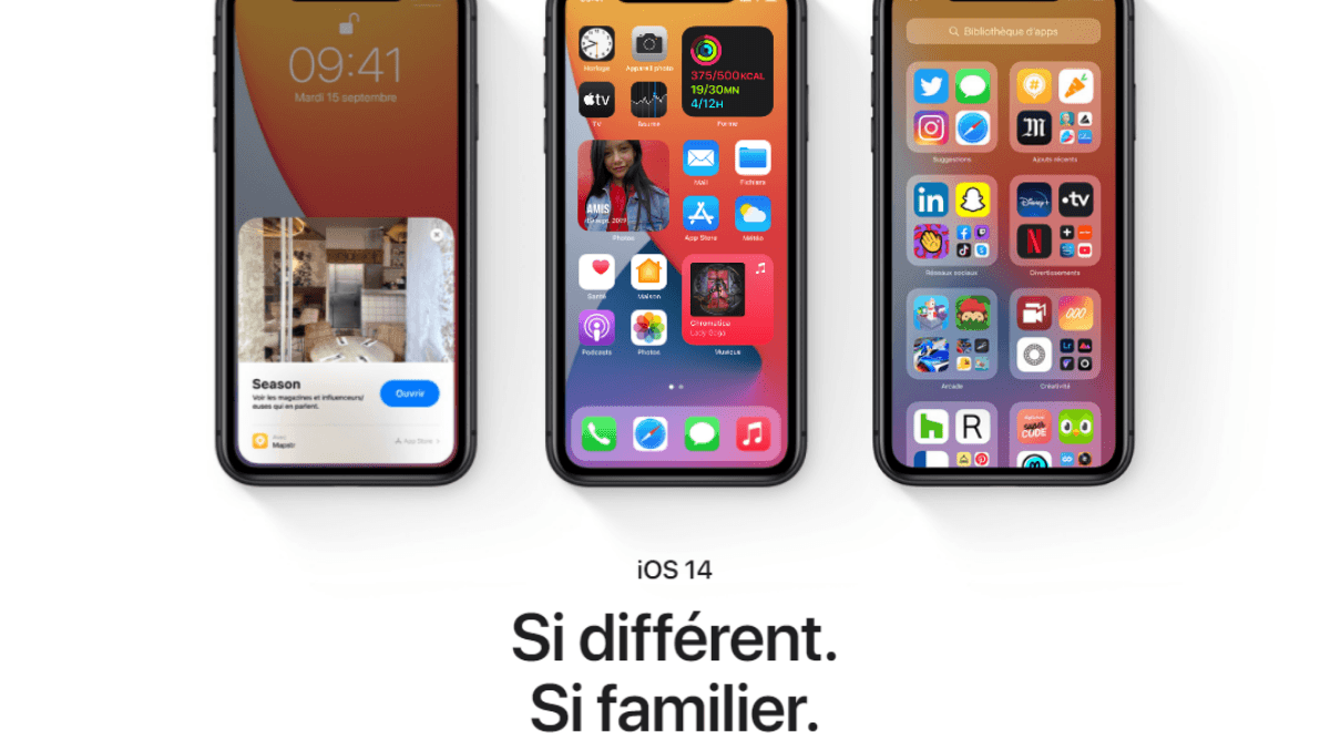 Mise à jour iOS 14 Mise à jour iOS14