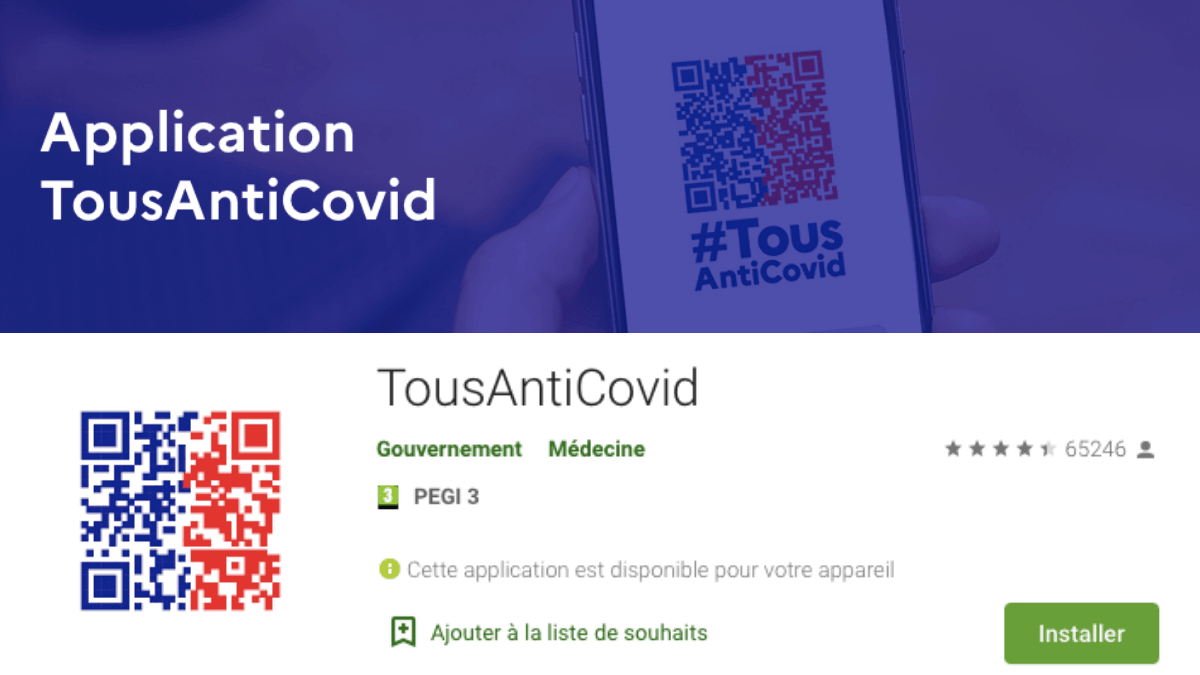 tousanticovid application tousanticovid application